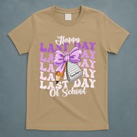 Happy Last Day Of School Coquette Bow Teachers Hello Summer T-Shirt