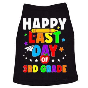 Happy Last Day Of 3rd Grade Graduation Teacher Doggie Tank