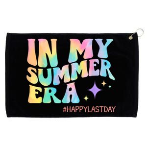 Happy Last Day Of School In My Summer Era Teacher Grommeted Golf Towel