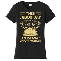 Happy Labor Day Design Union Worker Women's T-Shirt