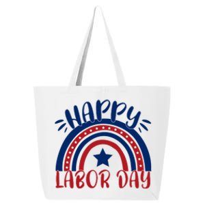 Happy Labor Day Celebration Graphic 25L Jumbo Tote