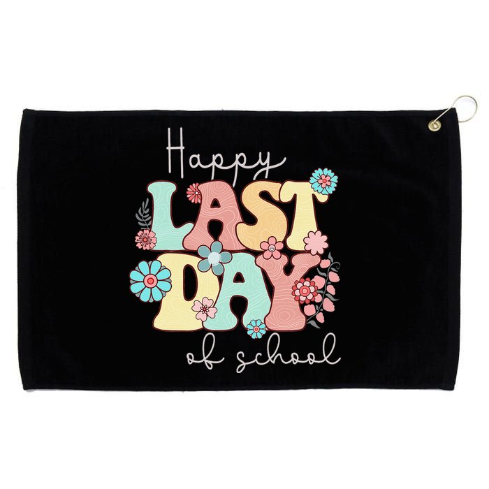 Happy Last Day of School Teacher Student Graduation Grommeted Golf Towel