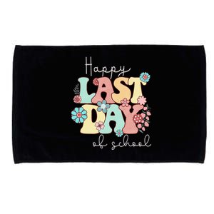 Happy Last Day of School Teacher Student Graduation Microfiber Hand Towel