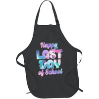 Happy Last Day Of School Colorful Apron