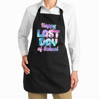 Happy Last Day Of School Colorful Apron