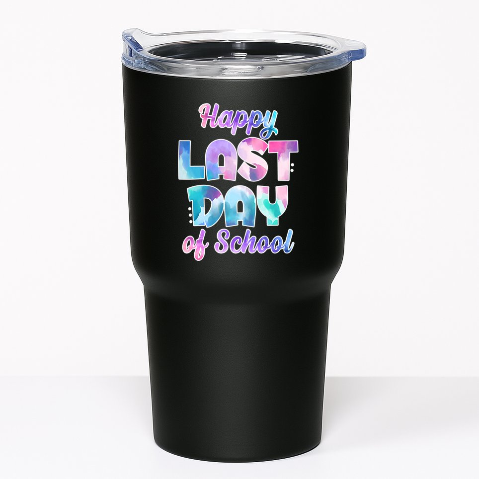Happy Last Day Of School Colorful Tumbler