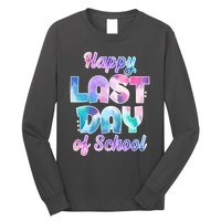 Happy Last Day Of School Colorful Long Sleeve Shirt