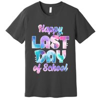 Happy Last Day Of School Colorful Premium T-Shirt
