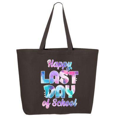 Happy Last Day Of School Colorful 25L Jumbo Tote