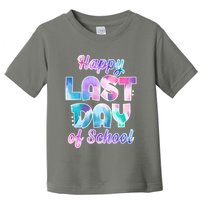 Happy Last Day Of School Colorful Toddler T-Shirt