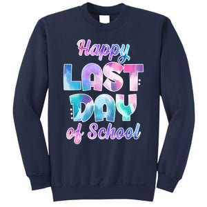 Happy Last Day Of School Colorful Sweatshirt