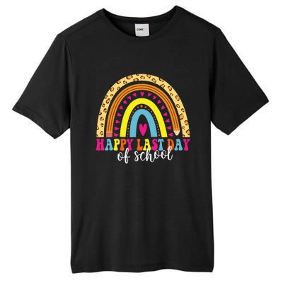 Happy Last Day of School Teacher Student Graduation Tall Fusion ChromaSoft Performance T-Shirt