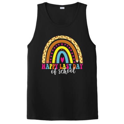 Happy Last Day of School Teacher Student Graduation PosiCharge Competitor Tank