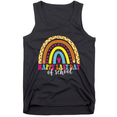 Happy Last Day of School Teacher Student Graduation Tank Top