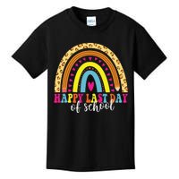 Happy Last Day of School Teacher Student Graduation Kids T-Shirt