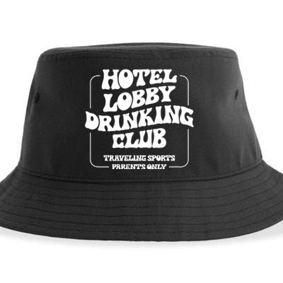 Hotel Lobby Drinking Club Traveling Tournament Parents Sustainable Bucket Hat