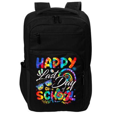 Happy Last Day Of School Teachers End Of Year Students Impact Tech Backpack