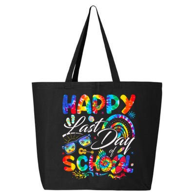 Happy Last Day Of School Teachers End Of Year Students 25L Jumbo Tote