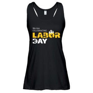 Happy Labor Day Celebration Graphic Ladies Essential Flowy Tank