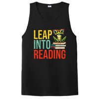 Happy Leap Day Teacher Leap Into Reading Leap Day 2024 PosiCharge Competitor Tank