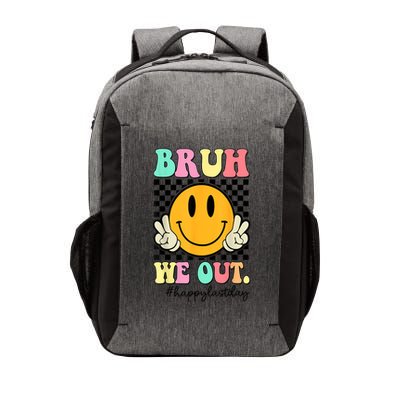 Happy Last Day Of School Bruh We Out Teachers Summer Gift Vector Backpack