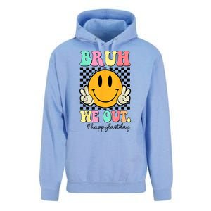 Happy Last Day Of School Bruh We Out Teachers Summer Gift Unisex Surf Hoodie