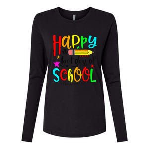 Happy Last Day Of Schools Hello Summer Teacher Student Cute Womens Cotton Relaxed Long Sleeve T-Shirt