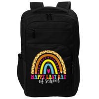 Happy Last Day of School Teacher Student Graduation Impact Tech Backpack