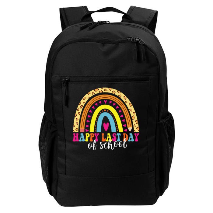 Happy Last Day of School Teacher Student Graduation Daily Commute Backpack