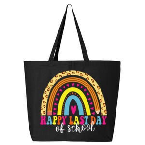 Happy Last Day of School Teacher Student Graduation 25L Jumbo Tote