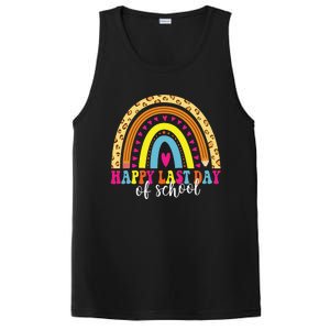 Happy Last Day of School Teacher Student Graduation PosiCharge Competitor Tank