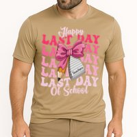 Happy Last Day Of School Coquette Bow Teachers Cooling Performance Crew T-Shirt