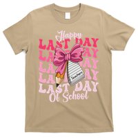 Happy Last Day Of School Coquette Bow Teachers T-Shirt