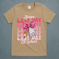 Happy Last Day Of School Coquette Bow Teachers T-Shirt