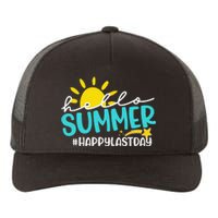 Happy Last Day Of School Hello Summer Teacher Student Yupoong Adult 5-Panel Trucker Hat