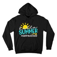 Happy Last Day Of School Hello Summer Teacher Student Hoodie