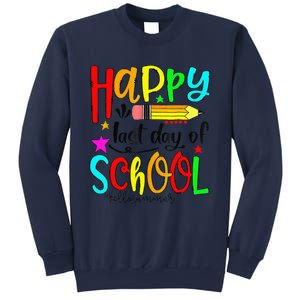 Happy Last Day Of Schools Hello Summer Teacher Student Gift Sweatshirt