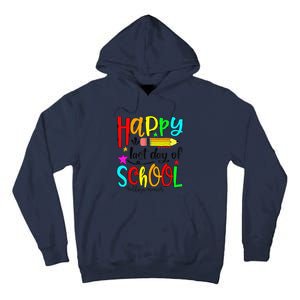 Happy Last Day Of Schools Hello Summer Teacher Student Gift Tall Hoodie