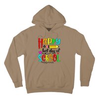 Happy Last Day Of Schools Hello Summer Teacher Student Gift Hoodie