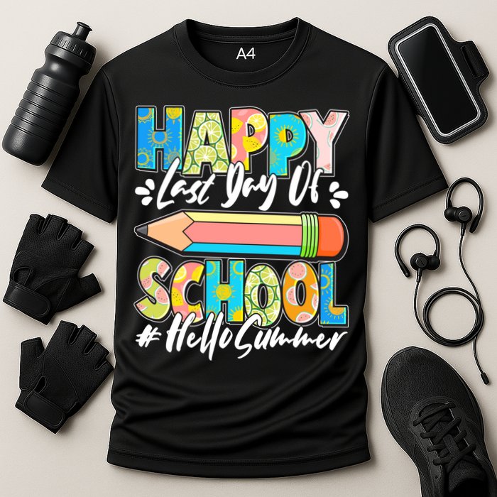 Happy Last Day Of School #Hello Summer Performance Shirt