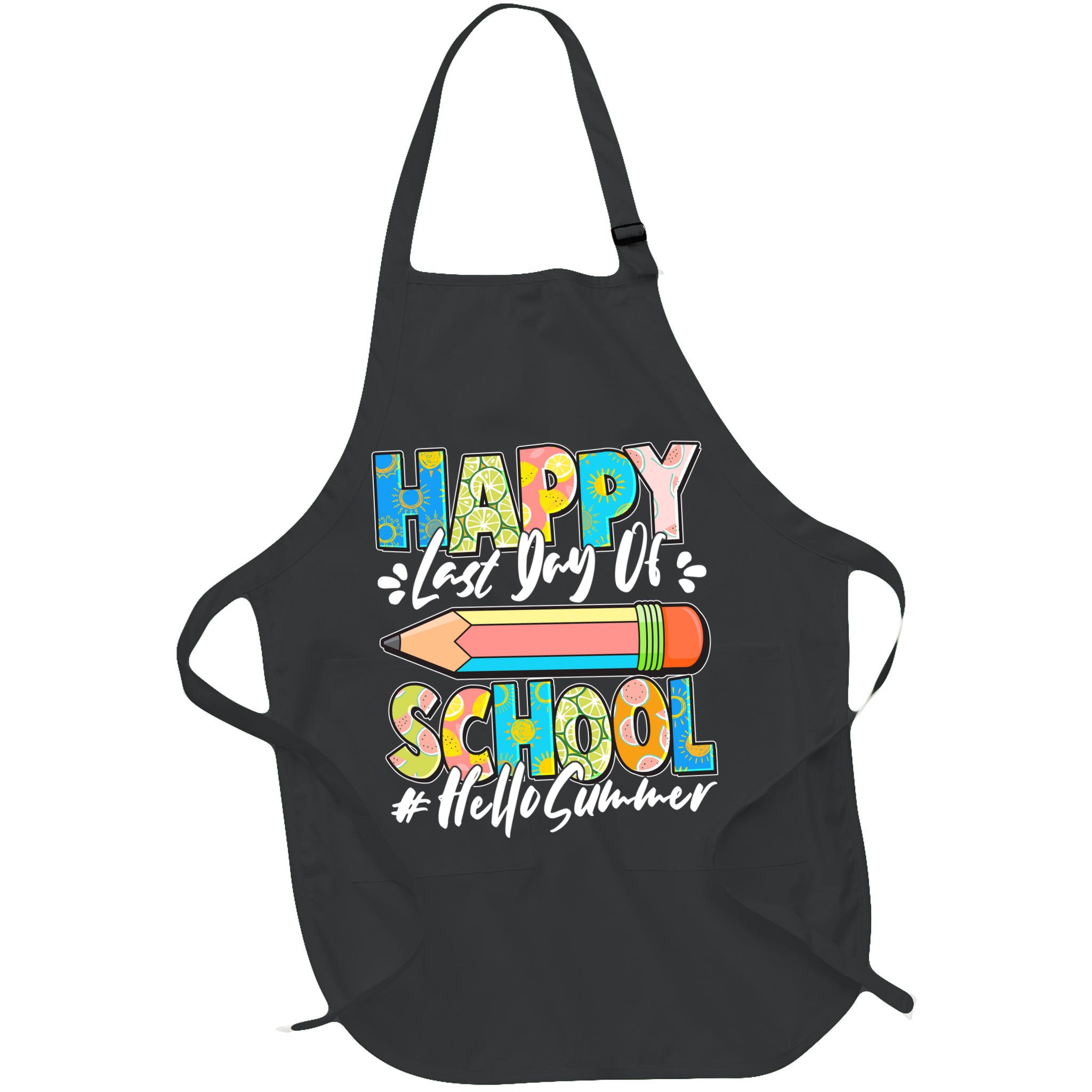 Happy Last Day Of School #Hello Summer Apron