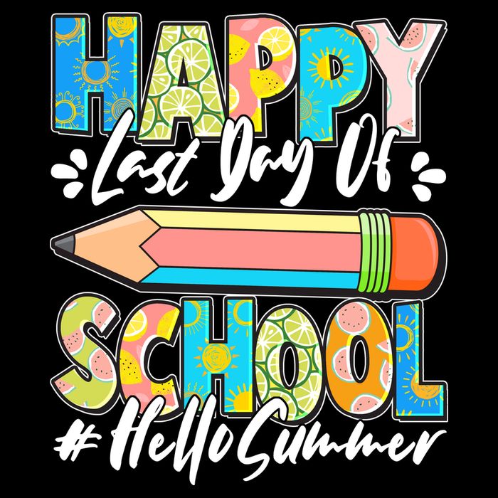Happy Last Day Of School #Hello Summer Tall T-Shirt