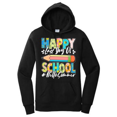Happy Last Day Of School #Hello Summer Women's Pullover Hoodie
