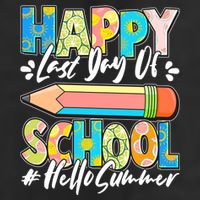 Happy Last Day Of School #Hello Summer Trucker Hat
