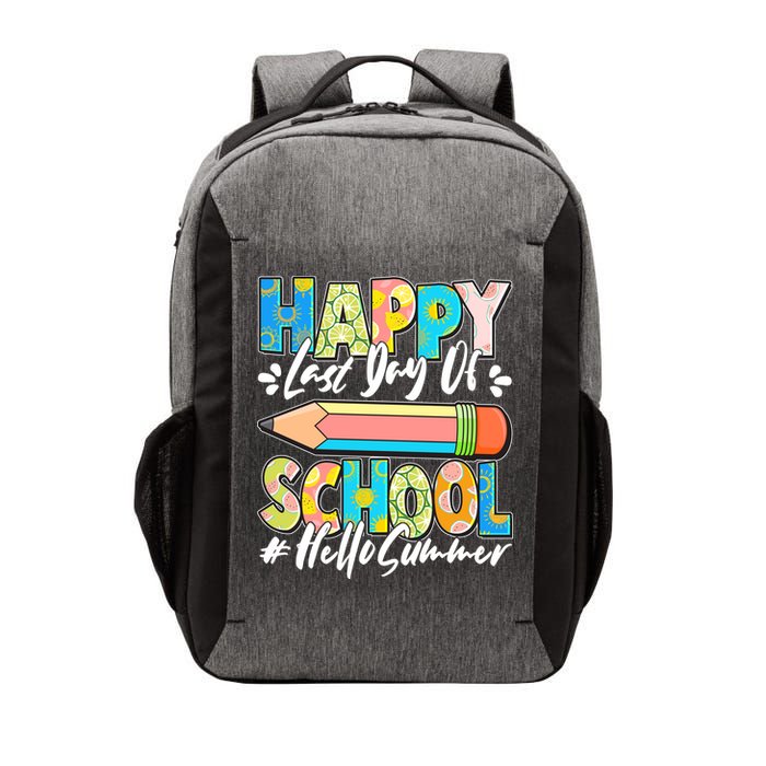 Happy Last Day Of School #Hello Summer Vector Backpack