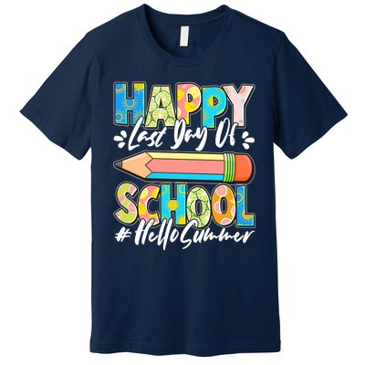 Happy Last Day Of School #Hello Summer Premium T-Shirt