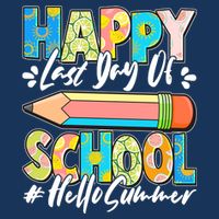 Happy Last Day Of School #Hello Summer Infant Baby Jersey Bodysuit