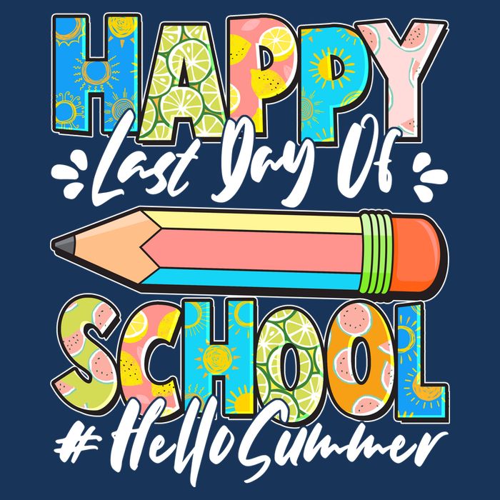 Happy Last Day Of School #Hello Summer Infant Baby Jersey Bodysuit