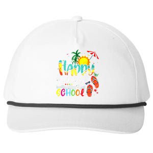 Happy Last Day Of School Teacher Student Graduation Summer Snapback Five-Panel Rope Hat