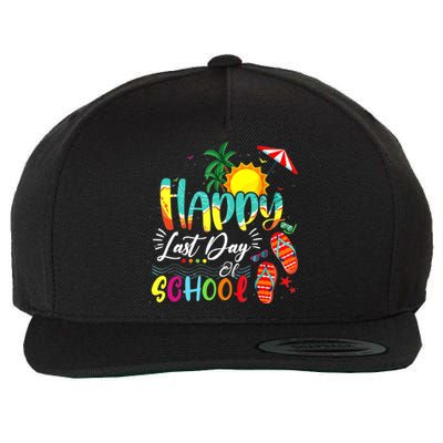 Happy Last Day Of School Teacher Student Graduation Summer Wool Snapback Cap